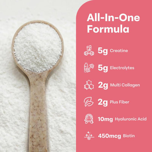 Creatine Hydration for Women (Strawberry Flavor)